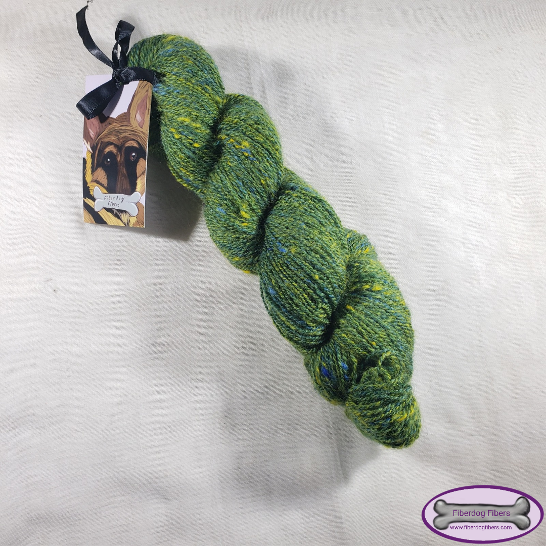 Meadow - handspun and handdyed wool yarn