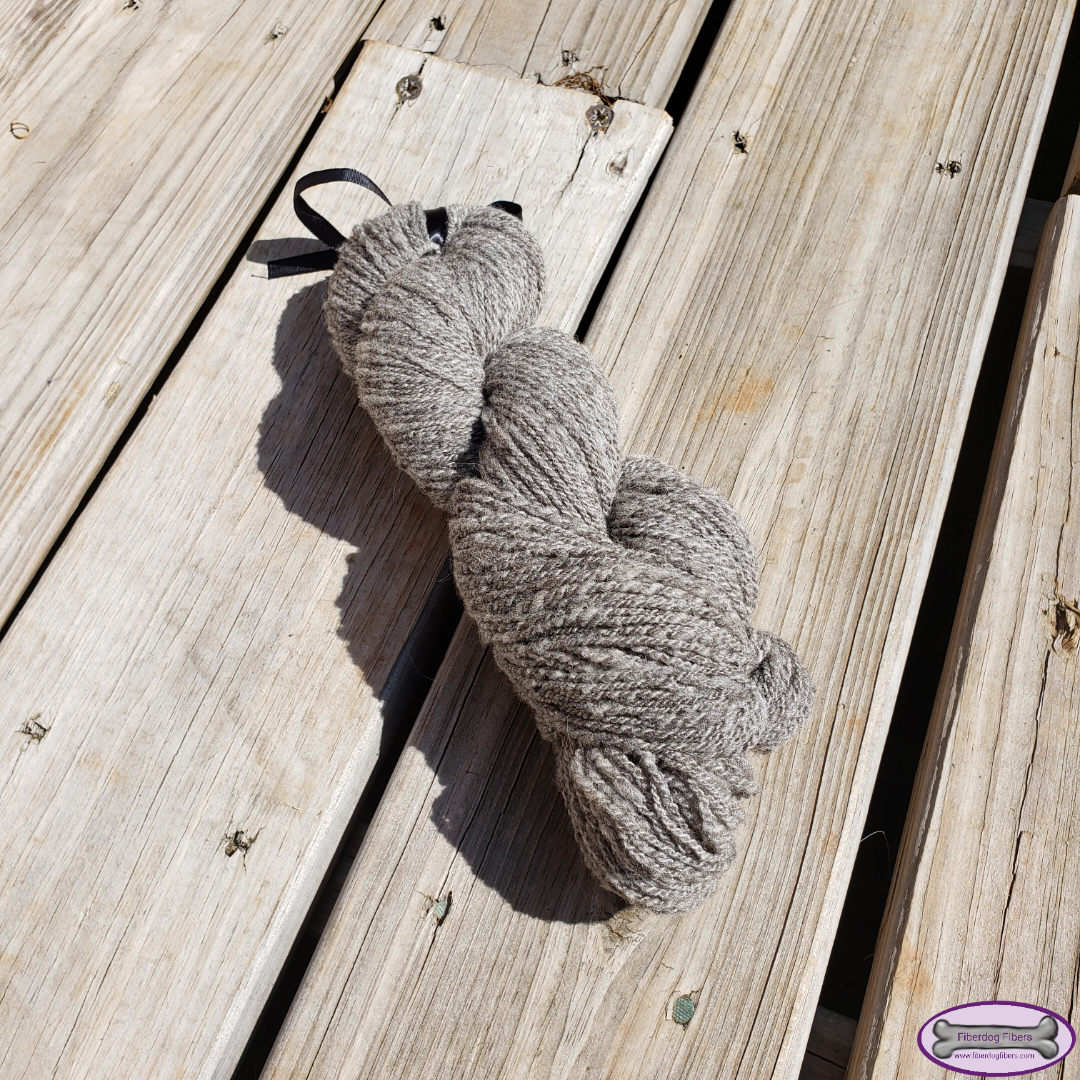 Pure Holly - handspun wool yarn